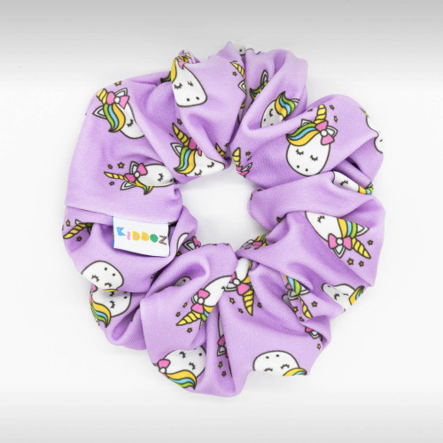 PURPLE UNICORNS SCRUNCHIE