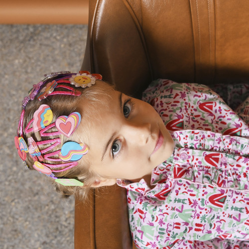 Roller Blade Girl Hairclips