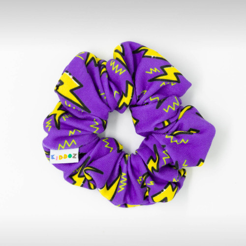 Purple Flash Scrunchie