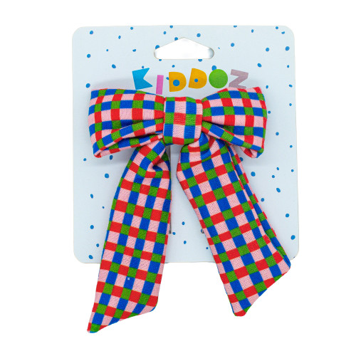 Checkmate Bow Barrette