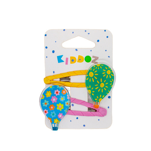 Balloon Bloom Hair Clips