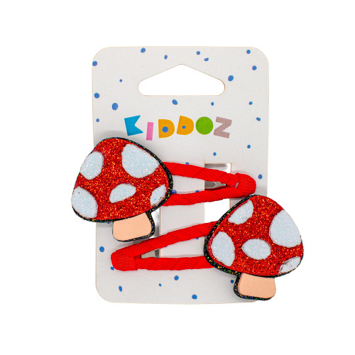 Magic Mushroom Hair Clips