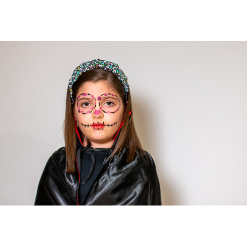 Sugar Skull Scrunchieband