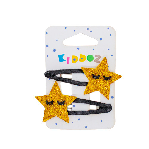 Sleepy Star Hair Clips