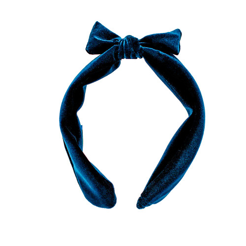 Velvet Bow Headband
