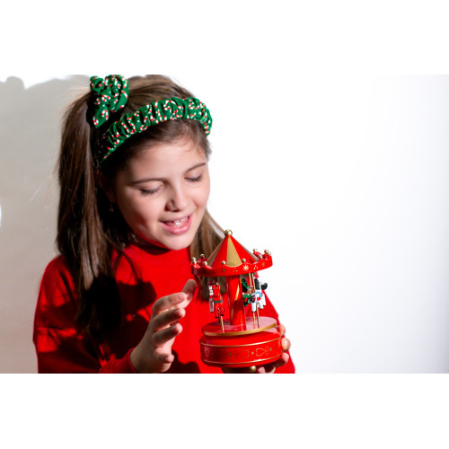 Candy Cane Pop Scrunchie