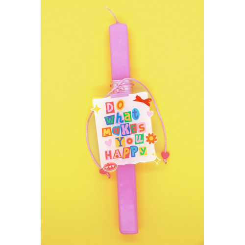 Bright Side Easter Candle