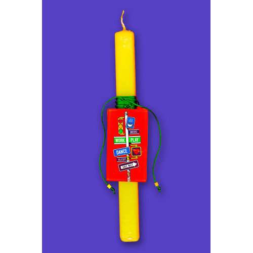 Crossroads Easter Candle