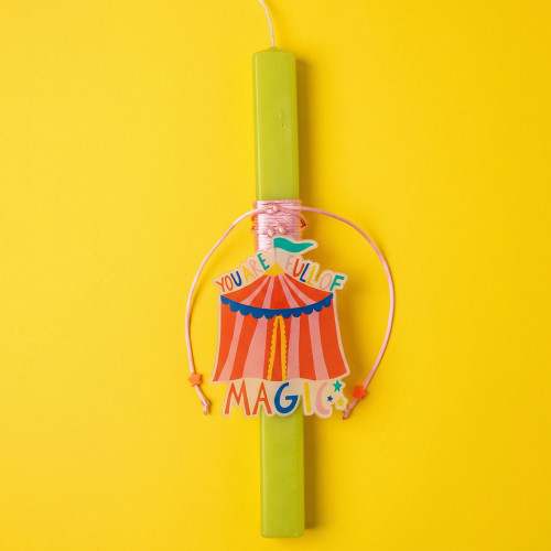 Full Of Magic Easter Candle