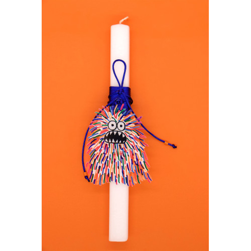 Fuzzy Roar Easter Candle