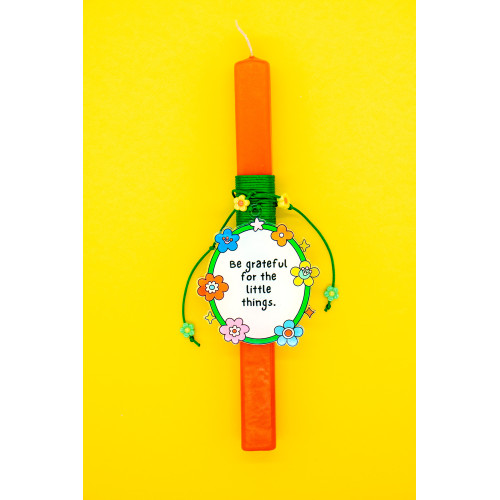 Greatful Bloom Easter Candle