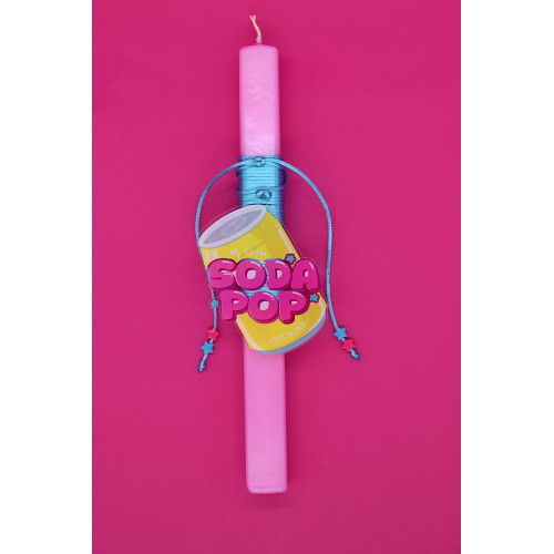 Soda Pop Easter Candle