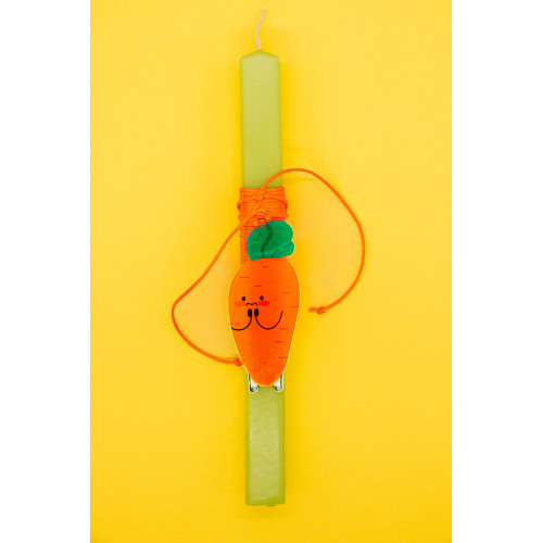 Sunny Carrot Easter Candle