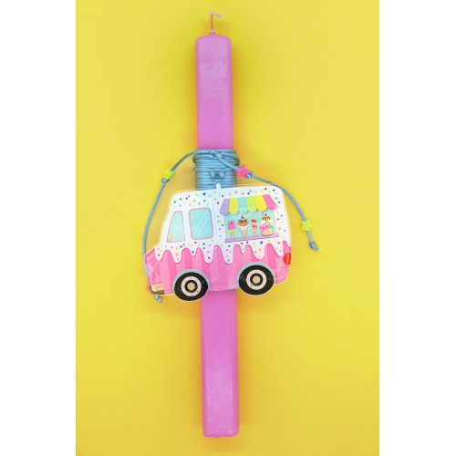 Sweet Ride Easter Candle