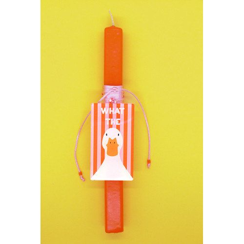 What The Duck Easter Candle
