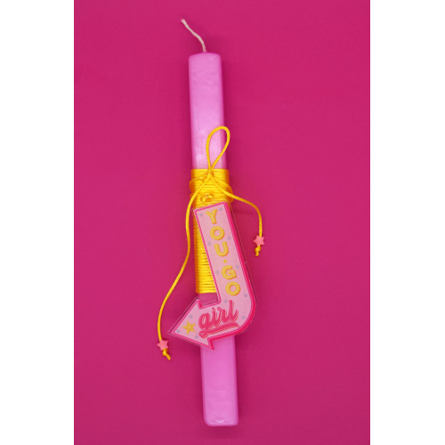 You Go Girl Easter Candle