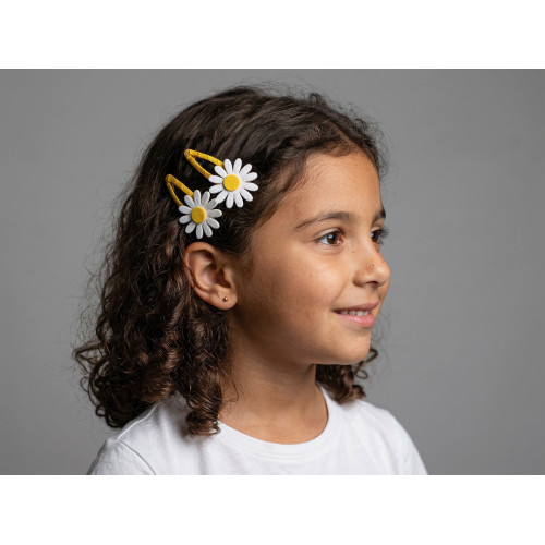 Daisy Crown Hairclips