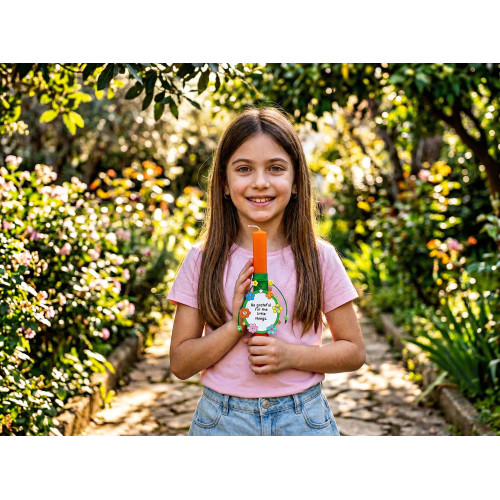 Greatful Bloom Easter Candle