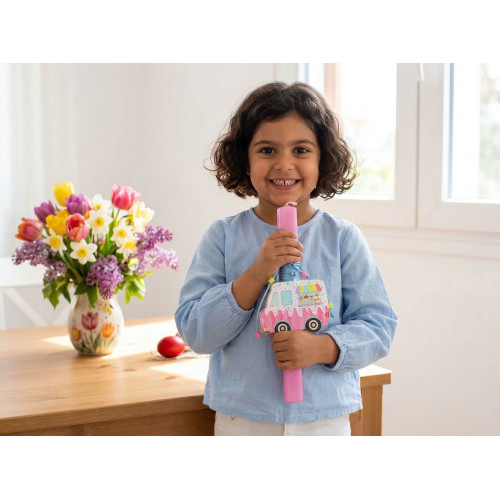 Sweet Ride Easter Candle