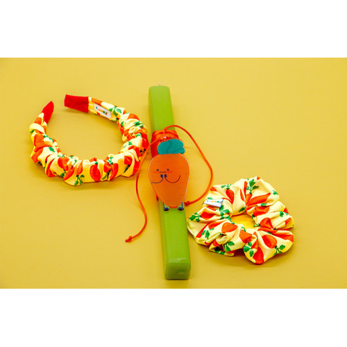 Sunny Carrot Easter Candle