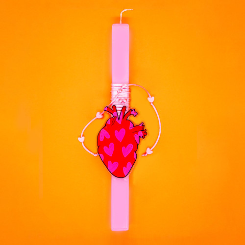 Heartbeats Candle