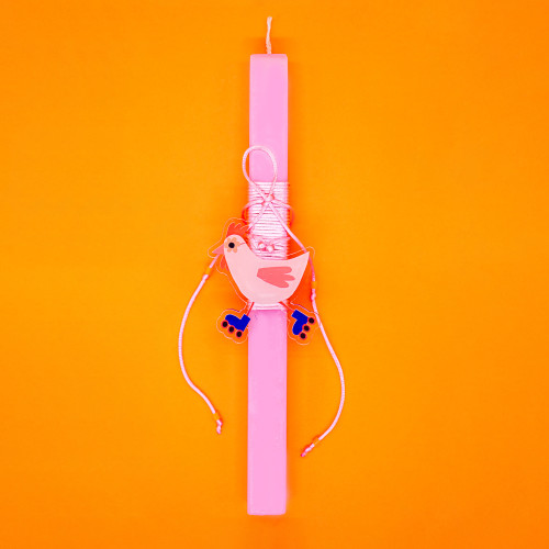 Roller Chick Candle