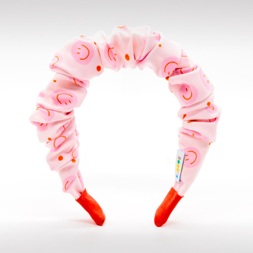 PINK EMOJIS SCRUNCHIEBAND