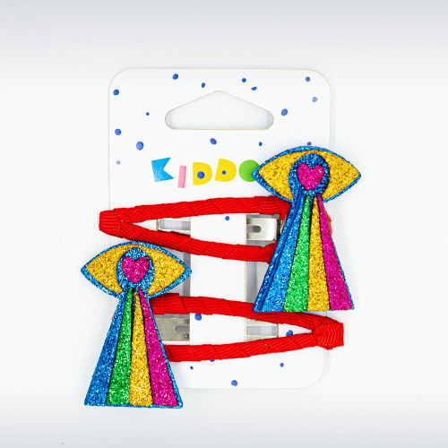 Rainbow Eye Clips