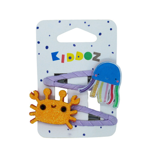 Crabby & Jelly Hair Clips