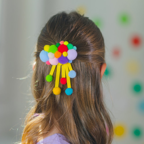 Pompom Cloud Clip