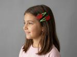 Tomato Garden Hairclips