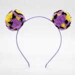 Animal Print PomPom Ears