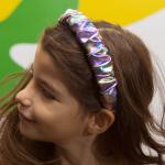 Metallic River Scrunchieband