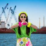 Fluorescent Scrunchieband