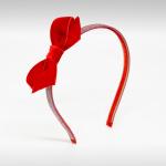 Velvet Bow Tiara