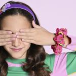 Pink Flash Scrunchie