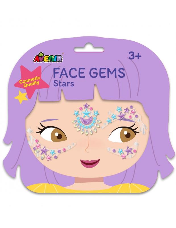 Face Gems Stars