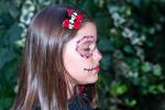 Skull & Roses Hair Clip